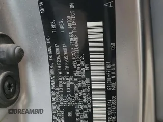 2015 Toyota Sienna XLE с VIN 5TDYK3DC1FS541180, выставлен на аукционе Copart как лот 59078585 с пробегом 94 014 миль миль и Списание • Salvage title. История ставок и продаж доступна на DreamBid. Изображение 13.