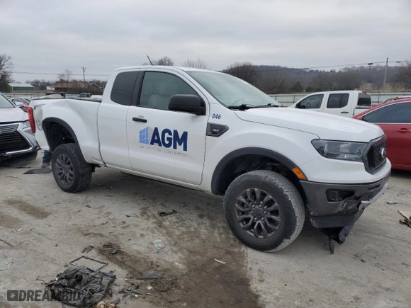 2022 Ford Ranger XL with VIN 1FTER1FH3NLD39355, listed as a Copart auction lot 85937404 with 56,707 mi miles and Salvage Title. Bid and sale history available at carsss.com. Image 4.