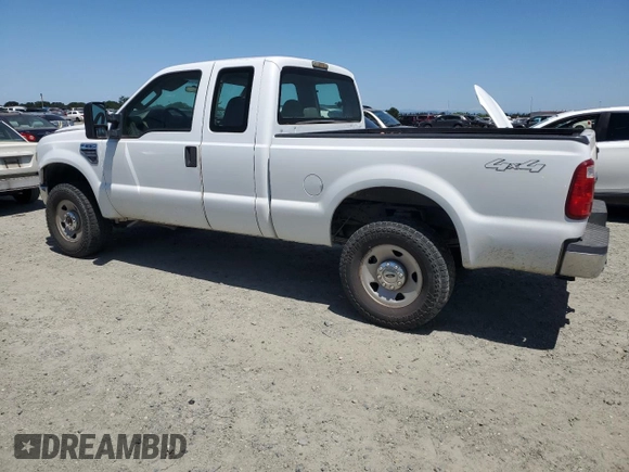 2008 Ford F-250 XL with VIN 1FTSX21598EE58662, listed as a Copart auction lot 57767305 with 137,970 mi miles and Salvage title. Bid and sale history available at DreamBid. Image 2.