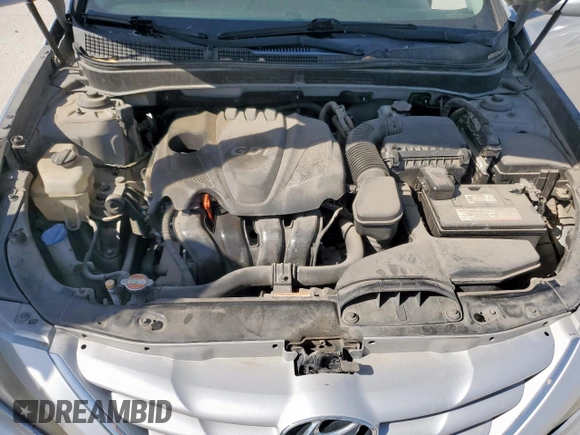 2012 Hyundai Sonata GLS with VIN 5NPEB4AC8CH378719, listed as a Copart auction lot 52988875 with 220,687 mi miles and Salvage Title. Bid and sale history available at carsss.com. Image 11.