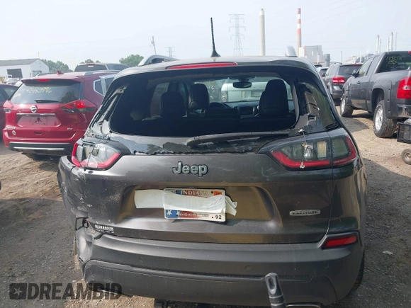 2019 Jeep Cherokee Latitude Plus with VIN 1C4PJLLX3KD110171, listed as a IAAI auction lot 42495044 with 65,625 mi miles and . Bid and sale history available at DreamBid. Image 16.