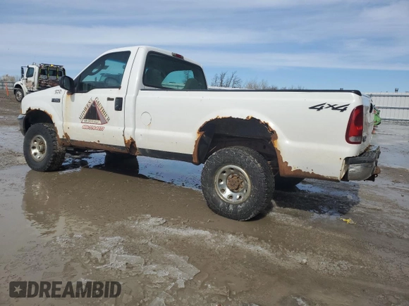 2004 Ford F-250 XL с VIN 1FTNF21L94EC06130, выставлен на аукционе Copart как лот 46876595 с пробегом 291 066 миль миль и На запчасти • Non repairable. История ставок и продаж доступна на DreamBid. Изображение 2.