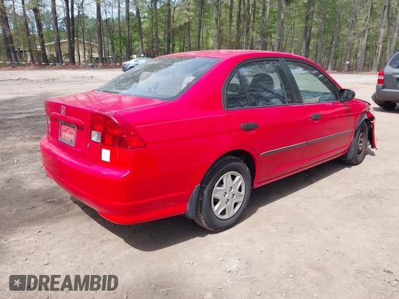 2005 Honda Civic VP with VIN 1HGES16305L028122, listed as a IAAI auction lot 42015790 with 147,694 mi miles and . Bid and sale history available at DreamBid. Image 4.