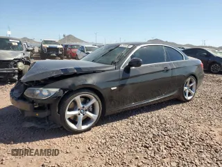 2011 BMW 3 Series 335i with VIN WBADX7C55BE743334, listed as a Copart auction lot 62906205 with 108,306 mi miles and Salvage title. Bid and sale history available at DreamBid. Image 1.