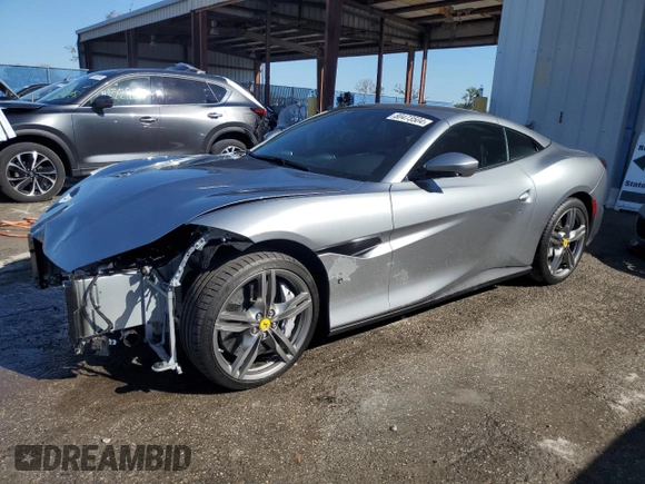 2023 Ferrari Portofino z VIN ZFF02RPA2P0294865, wystawiony jako Copart lot #80473504 z przebiegiem 1 927 mil mil oraz Szkoda całkowita • Salvage title. Historia ofert i sprzedaży dostępna na DreamBid. Obrazek 1.