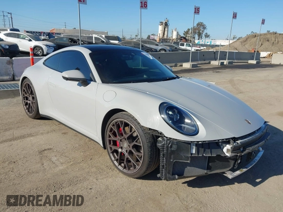 2020 Porsche 911 Carrera S with VIN WP0AB2A90LS226443, listed as a IAAI auction lot 42019338 with 19,734 mi miles and . Bid and sale history available at DreamBid. Image 1.