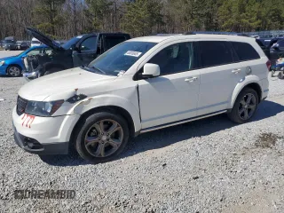 2017 Dodge Journey Crossroad Plus with VIN 3C4PDCGB2HT612744, listed as a Copart auction lot 46636805 with 183,690 mi miles and Clean Title. Bid and sale history available at carsss.com. Image 1.