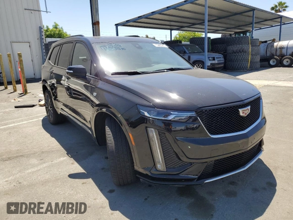 2023 Cadillac XT6 AWD Sport z VIN 1GYKPGRS2PZ130847, wystawiony jako Copart lot #58174474 z przebiegiem 11 958 mil mil oraz Tytuł czysty. Historia ofert i sprzedaży dostępna na DreamBid. Obrazek 4.