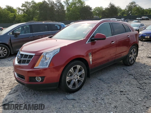 2012 Cadillac SRX Performance Collection z VIN 3GYFNBE35CS655336, wystawiony jako Copart lot #58992505 z przebiegiem 63 920 mil mil oraz Szkoda całkowita • Salvage title. Historia ofert i sprzedaży dostępna na DreamBid. Obrazek 1.