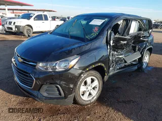 2022 Chevrolet Trax LS with VIN KL7CJNSM9NB550474, listed as a IAAI auction lot 41619498 with 96,372 mi miles. Bid and sale history available at carsss.com. Image 2.
