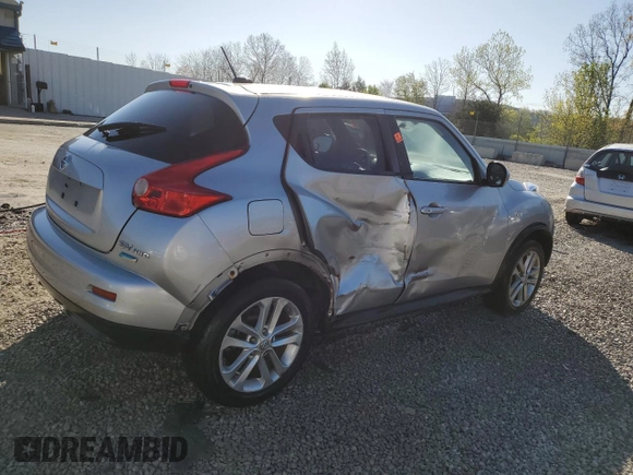2012 Nissan Juke SL with VIN JN8AF5MV0CT116778, listed as a Copart auction lot 49464415 with 167,353 mi miles and Salvage Title. Bid and sale history available at carsss.com. Image 3.