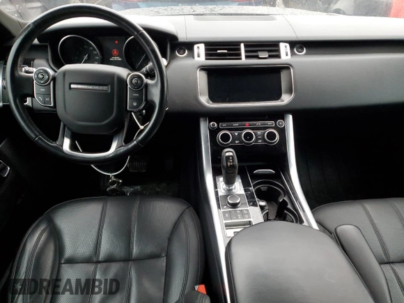 2017 Land Rover Range Rover Sport HSE with VIN SALWR2FV8HA177652, listed as a Copart auction lot 82118574 with 76,913 mi miles and Salvage Title. Bid and sale history available at carsss.com. Image 8.