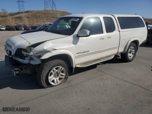 2004 Toyota Tundra Ltd with VIN 5TBBT48154S442062, listed as a Copart auction lot 52220095 with 277,343 mi miles and Salvage Title. Bid and sale history available at carsss.com. Image 1.