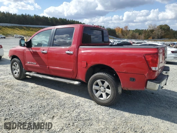 2005 Nissan Titan SE with VIN 1N6BA07B35N540656, listed as a Copart auction lot 78911104 with 161,991 mi miles and Salvage Title. Bid and sale history available at DreamBid. Image 2.