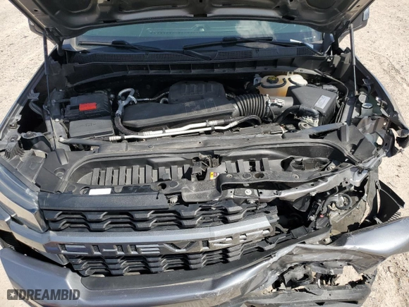 2021 Chevrolet Silverado 1500 Custom with VIN 1GCPYBEK3MZ351984, listed as a Copart auction lot 49060395 with 73,975 mi miles and Salvage Title. Bid and sale history available at carsss.com. Image 11.