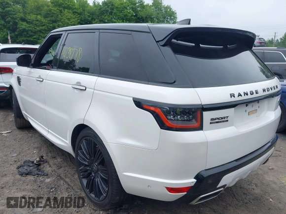 2021 Land Rover Range Rover Sport Autobiography z VIN SALWV2SE9MA754605, wystawiony jako IAAI lot #42387718 z przebiegiem 70 682 mil mil oraz . Historia ofert i sprzedaży dostępna na DreamBid. Obrazek 3.