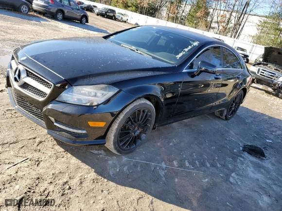 2013 Mercedes-Benz CLS-Class CLS 550 with VIN WDDLJ7DB2DA076145, listed as a Copart auction lot 86025474 with 92,837 mi miles and Clean Title. Bid and sale history available at carsss.com. Image 1.