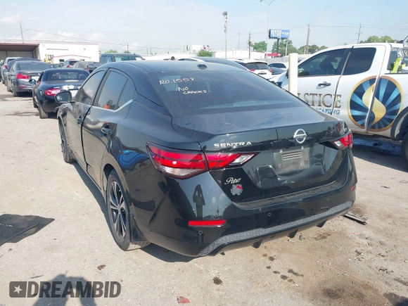 2022 Nissan Sentra SV with VIN 3N1AB8CV2NY294229, listed as a IAAI auction lot 42046050 with 35,659 mi miles and . Bid and sale history available at DreamBid. Image 3.