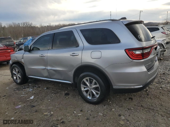 2016 Dodge Durango Limited with VIN 1C4RDJDG8GC387270, listed as a Copart auction lot 46183385 with 153,215 mi miles and Salvage Title. Bid and sale history available at carsss.com. Image 2.