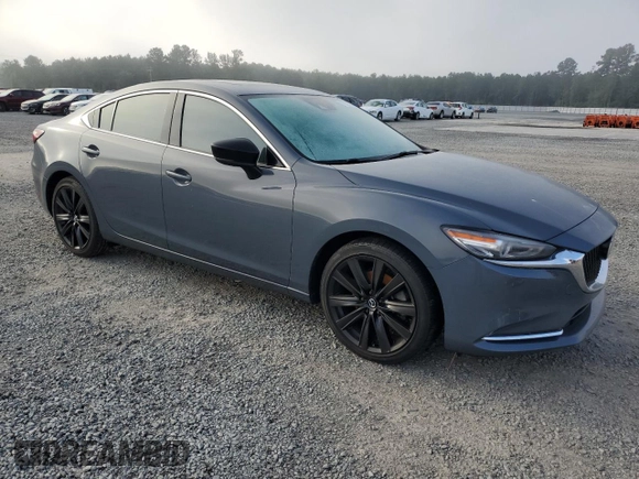 2021 Mazda 6 Grand Touring Reserve with VIN JM1GL1WYXM1606995, listed as a Copart auction lot 72526204 with 49,681 mi miles and Salvage Title. Bid and sale history available at DreamBid. Image 4.