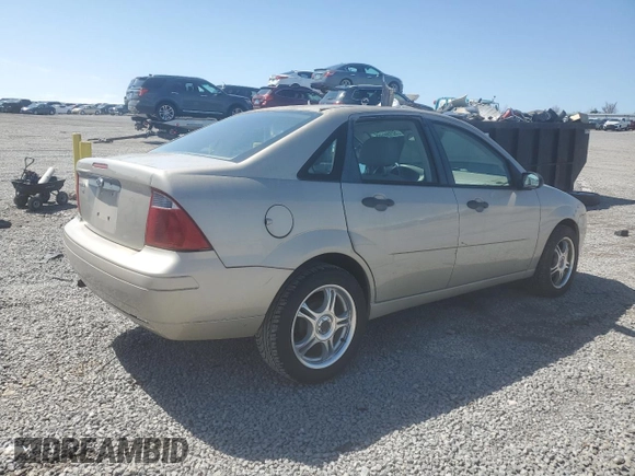2007 Ford Focus S with VIN 1FAHP34N07W157501, listed as a Copart auction lot 52199965 with 60,369 mi miles and Salvage Title. Bid and sale history available at carsss.com. Image 3.