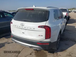 2020 Kia Telluride S with VIN 5XYP64HC5LG021962, listed as a IAAI auction lot 41780255 with 86,763 mi miles and . Bid and sale history available at DreamBid. Image 4.