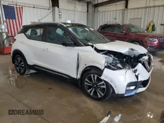 2018 Nissan Kicks SV z VIN 3N1CP5CU6JL511160, wystawiony jako Copart lot #57855315 z przebiegiem 58 173 mil mil oraz Nie do naprawy • Non repairable. Historia ofert i sprzedaży dostępna na DreamBid. Obrazek 4.