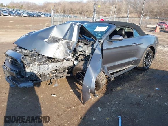 2022 Ford Mustang EcoBoost with VIN 1FATP8UH1N5124527, listed as a IAAI auction lot 41716969 with 32,726 mi miles. Bid and sale history available at carsss.com. Image 2.