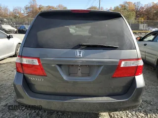 2007 Honda Odyssey EX with VIN 5FNRL38497B412212, listed as a Copart auction lot 45375695 with 216,211 mi miles and Non Repairable. Bid and sale history available at carsss.com. Image 6.