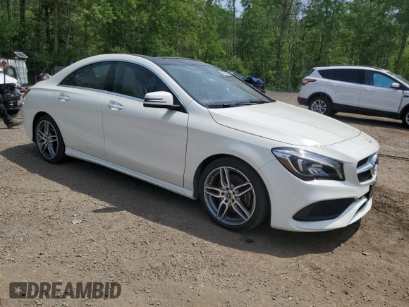 2018 Mercedes-Benz CLA 250 with VIN WDDSJ4GB9JN569377, listed as a Copart auction lot 60986445 with 89,196 mi miles and Clean title. Bid and sale history available at DreamBid. Image 4.