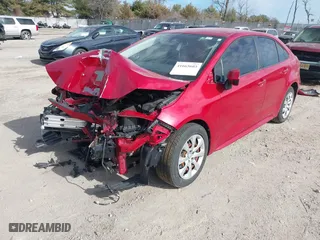 2020 Toyota Corolla LE with VIN JTDEPRAE0LJ021431, listed as a IAAI auction lot 41665603 with 32,351 mi miles. Bid and sale history available at carsss.com. Image 19.