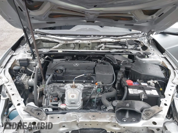 2019 Acura TLX with VIN 19UUB1F3XKA009435, listed as a IAAI auction lot 40999644 with 65,811 mi miles. Bid and sale history available at carsss.com. Image 10.