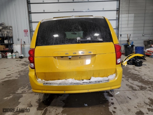 2015 Dodge Grand Caravan SXT Plus with VIN 2C4RDGCG0FR603901, listed as a Copart auction lot 45547285 with 0 mi miles and Salvage Title. Bid and sale history available at carsss.com. Image 6.