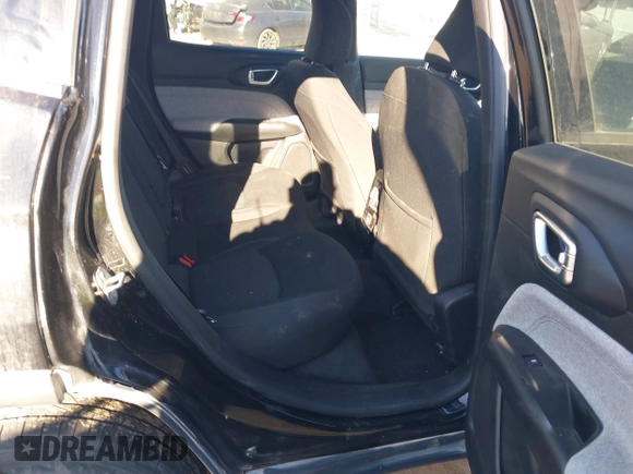 2024 Jeep Compass Sport with VIN 3C4NJDAN1RT126498, listed as a IAAI auction lot 41170375 with 12,466 mi miles and . Bid and sale history available at DreamBid. Image 8.