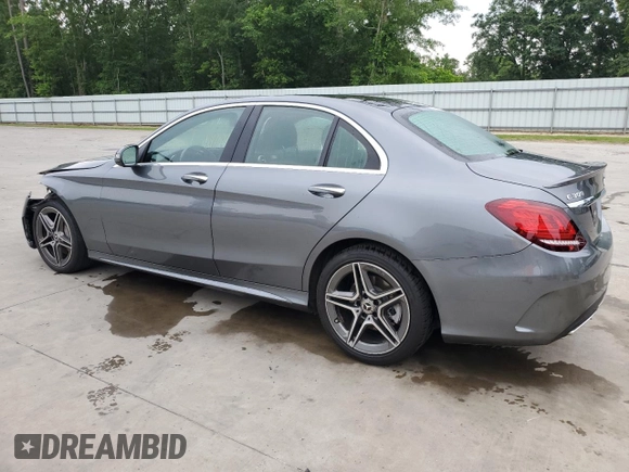 2020 Mercedes-Benz C 300 z VIN WDDWF8EB4LR559008, wystawiony jako Copart lot #57381275 z przebiegiem 74 999 mil mil oraz Szkoda całkowita • Salvage title. Historia ofert i sprzedaży dostępna na DreamBid. Obrazek 2.