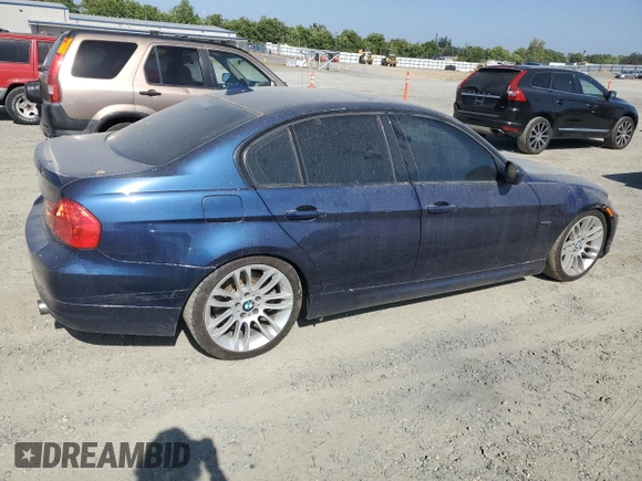 2011 BMW 3 Series 335d with VIN WBAPN7C57BF184057, listed as a Copart auction lot 56023045 with 185,398 mi miles and Clean title. Bid and sale history available at DreamBid. Image 3.