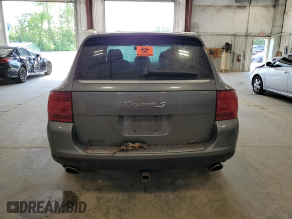 2004 Porsche Cayenne S with VIN WP1AB29P24LA69737, listed as a Copart auction lot 59908245 with Not provided miles and Clean title. Bid and sale history available at DreamBid. Image 6.