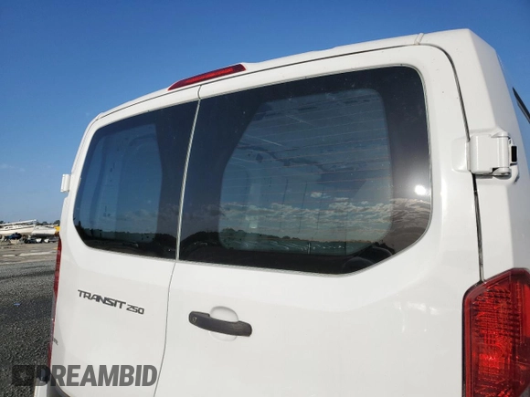 2022 Ford Transit Cargo with VIN 1FTBR1Y89NKA63432, listed as a Copart auction lot 49260645 with 22,582 mi miles and Salvage Title. Bid and sale history available at DreamBid. Image 11.