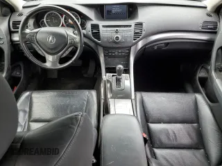 2012 Acura TSX Technology with VIN JH4CW2H60CC001280, listed as a Copart auction lot 63530445 with 134,548 mi miles and Salvage title. Bid and sale history available at DreamBid. Image 8.