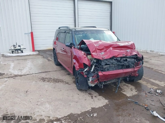 2016 Ford Flex SEL with VIN 2FMGK5C87GBA03604, listed as a IAAI auction lot 41345702 with 125,424 mi miles. Bid and sale history available at carsss.com. Image 1.