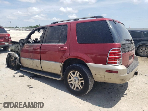 2004 Mercury Mountaineer Convenience z VIN 4M2ZU86K04ZJ53671, wystawiony jako Copart lot #54557315 z przebiegiem Nie podano mil oraz Szkoda całkowita • Salvage title. Historia ofert i sprzedaży dostępna na DreamBid. Obrazek 2.