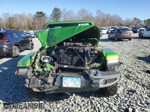2019 Jeep Wrangler Unlimited Sahara with VIN 1C4HJXEN2KW510038, listed as a Copart auction lot 89243675 with 142,738 mi miles and Salvage title. Bid and sale history available at DreamBid. Image 5.
