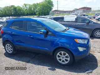 2018 Ford EcoSport SE with VIN MAJ3P1TE7JC159075, listed as a IAAI auction lot 42114135 with 73,154 mi miles and . Bid and sale history available at DreamBid. Image 13.