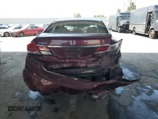 2013 Honda Civic LX with VIN 19XFB2F5XDE289467, listed as a Copart auction lot 54397985 with 201,369 mi miles and Salvage Title. Bid and sale history available at DreamBid. Image 6.