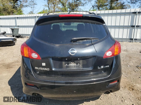 2009 Nissan Murano LE with VIN JN8AZ18W09W121411, listed as a Copart auction lot 70906664 with 163,904 mi miles and Clean Title. Bid and sale history available at carsss.com. Image 6.