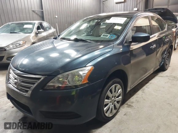 2014 Nissan Sentra S with VIN 3N1AB7AP4EL667685, listed as a IAAI auction lot 41697557 with 133,447 mi miles and . Bid and sale history available at DreamBid. Image 18.