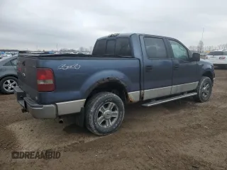 2006 Ford F-150 XLT with VIN 1FTPW14556FB09374, listed as a Copart auction lot 50891265 with 155,010 mi miles and Clean Title. Bid and sale history available at carsss.com. Image 3.