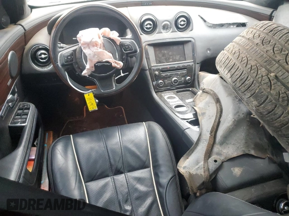 2013 Jaguar XJ Portfolio with VIN SAJWA2GB1DLV52364, listed as a Copart auction lot 78816134 with 30,539 mi miles and Salvage title. Bid and sale history available at DreamBid. Image 8.