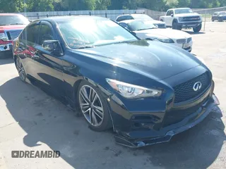 2017 Infiniti Q50 Premium with VIN JN1EV7APXHM737130, listed as a IAAI auction lot 42440909 with 97,461 mi miles and . Bid and sale history available at DreamBid. Image 1.