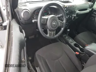 2017 Jeep Wrangler Sport with VIN 1C4AJWAG1HL618454, listed as a Copart auction lot 50206695 with 90,324 mi miles and Salvage Title. Bid and sale history available at DreamBid. Image 8.